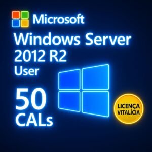 50 User CALs Windows Server 2012 - Licença Digital - ESD
