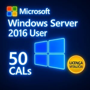 50 User CALs Windows Server 2016 - Licença Digital - ESD