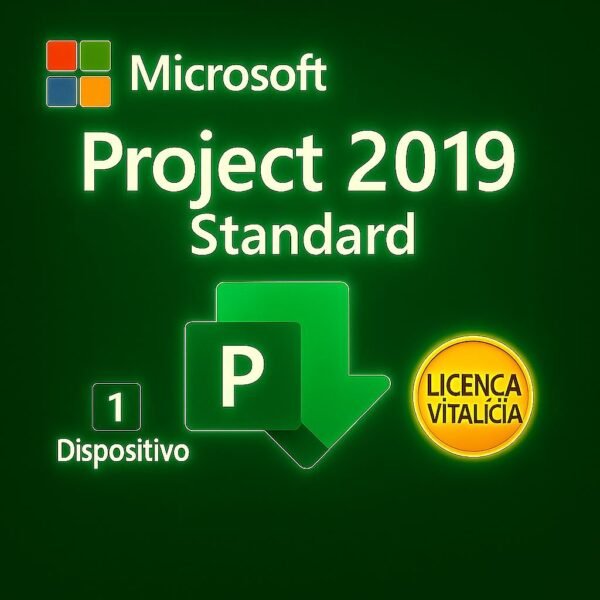 Project 2019 Standard - Licença Digital - ESD