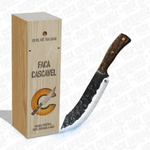 Faca Cascavel – Cutelaria Forjada Á Mão + Garantia