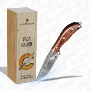 Faca Iguaçu – Cutelaria Forjada Á Mão + Garantia