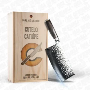 Cutelo Artesanal Catuípe – Cutelaria Forjada À Mão + Garantia