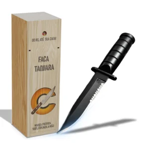 Faca Taquara – Cutelaria Forjada Á Mão + Garantia