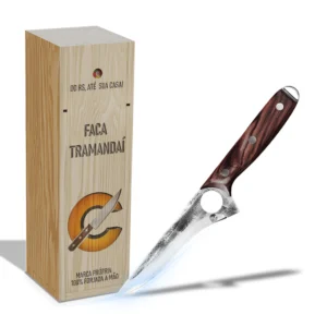 Faca Tramandaí – Cutelaria Forjada Á Mão + Garantia