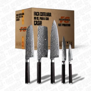 Kit Piratini Artesanal – Cutelaria Forjada Á Mão + Garantia