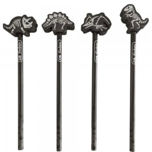 LAPIS PRETO COM BORRACHA CIS FANTASIA DINOGLOW - Imagem 3