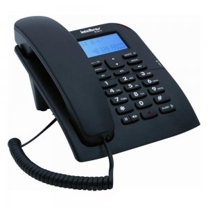 TELEFONE TC 60 COM IDENTIFICADOR DE CHAMADAS PRETO INTELBRAS - Imagem 2